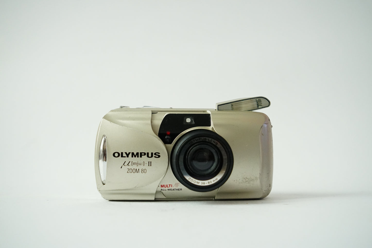 Olympus mju-II Zoom 80 35mm Analog Point and Shoot Film Camera