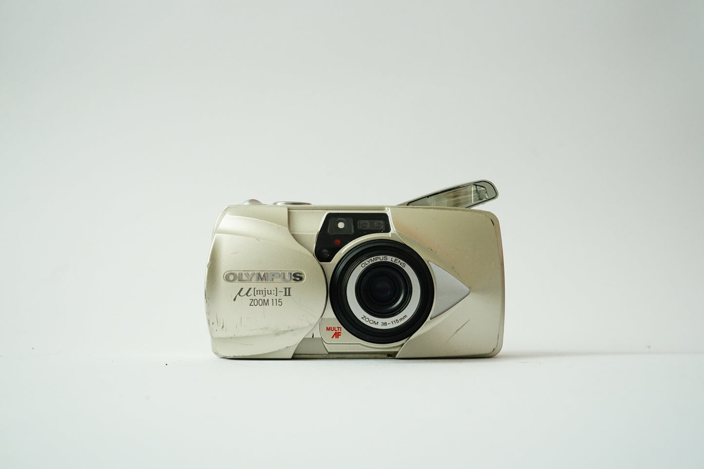 Olympus mju II Zoom 115 35mm Analog Point and Shoot Film Camera