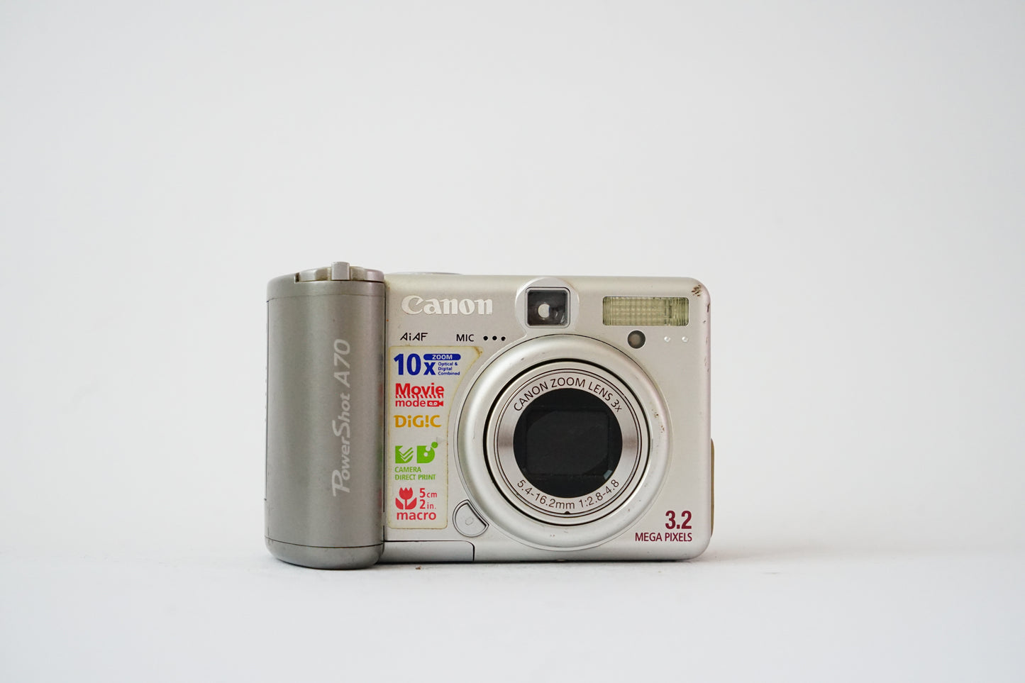 Canon PowerShot A70 Digital Point and Shoot Camera