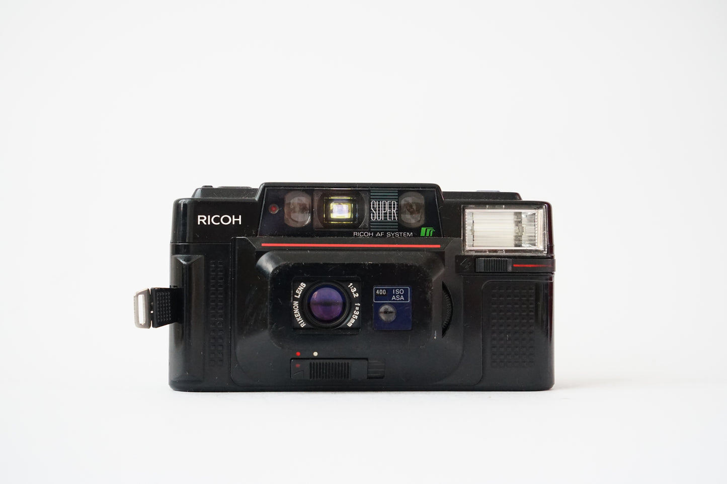 Ricoh FF-3 AF Super 35mm Analog Point and Shoot Film Camera with 35mm f/3.2 Lens