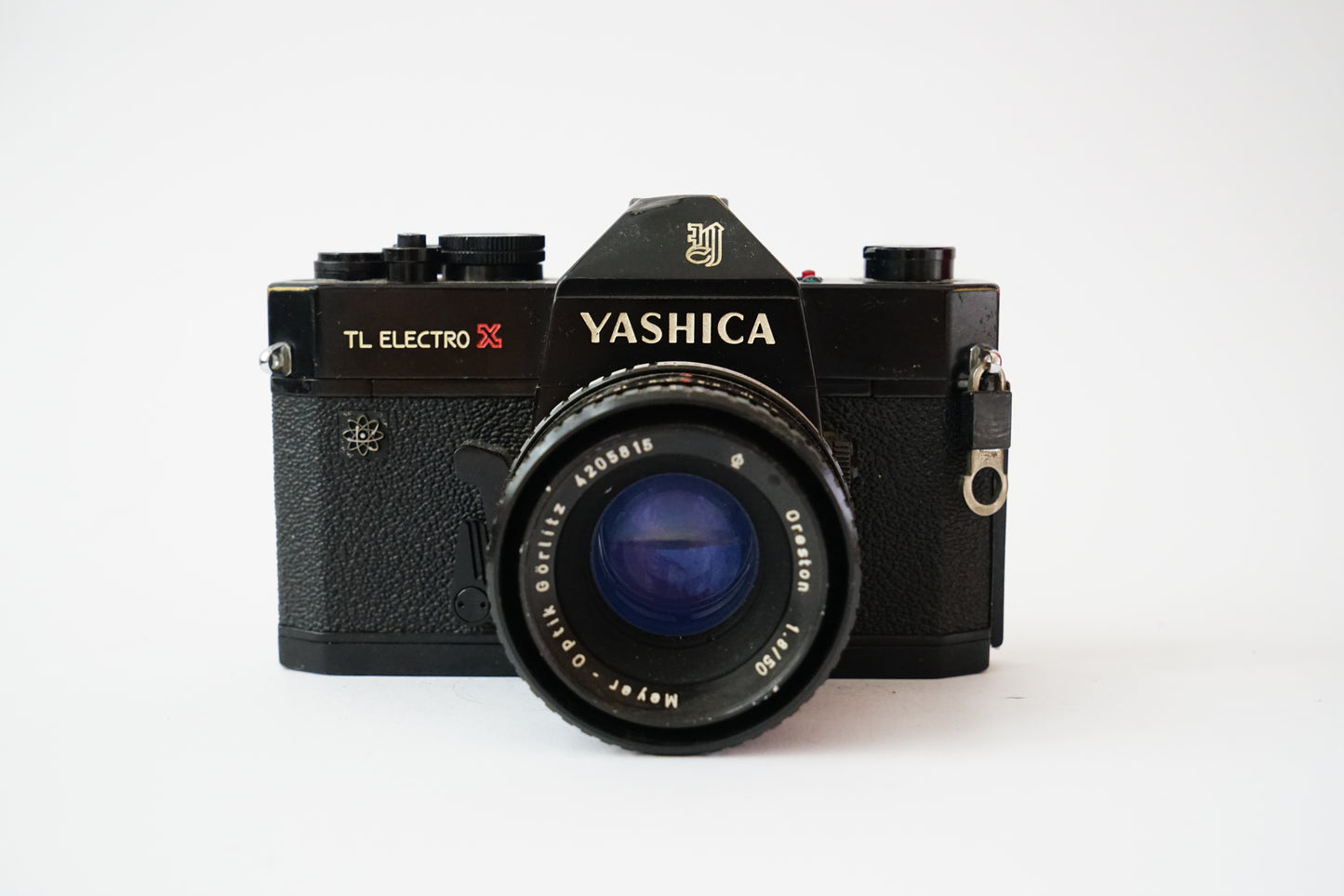 Yashica TL-Electro 35mm Analog SLR Film Camera with Meyer Optik Görlitz Oreston M42 mount