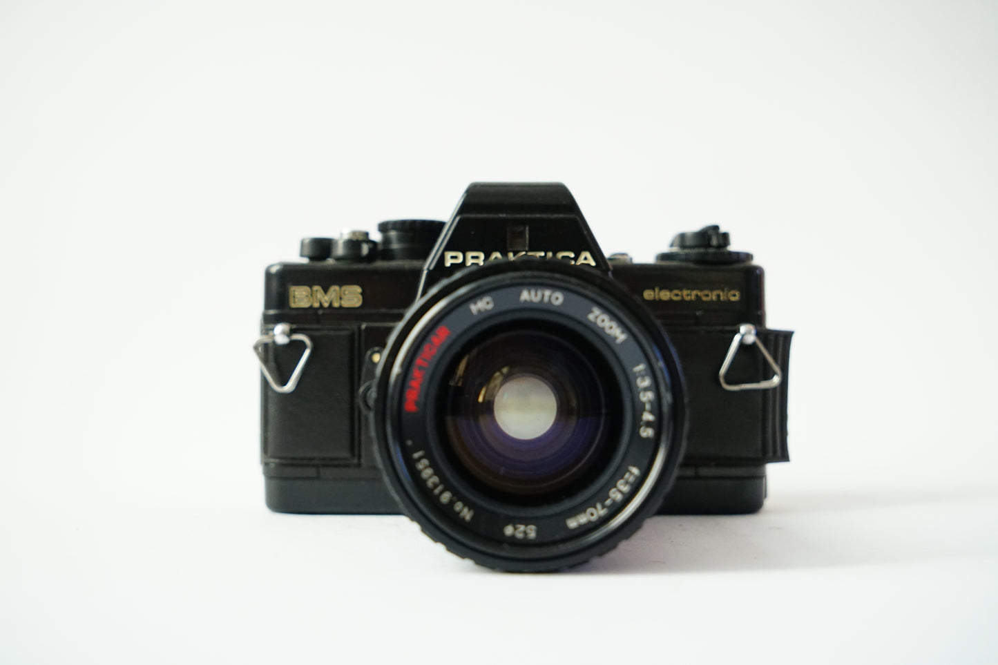Praktica BMS + Prakticar 35-70mm f/3.5-4.5 Analog Film SLR Camera