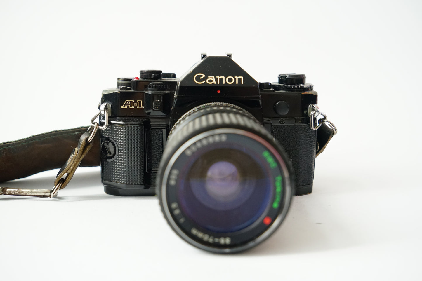 Canon A-1 + Tokina 35-70mm f/3.5 35mm SLR Analog Film Camera