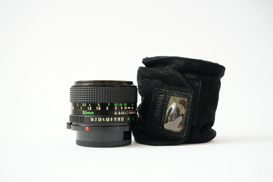 Canon FD 50mm f/1.4 Analog Manual Lens with Canon FD mount