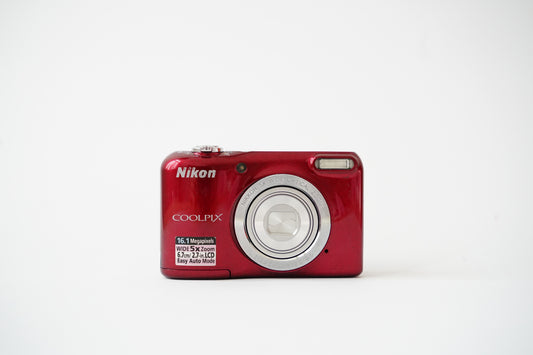 Nikon Coolpix L27 Digital Point and Shoot Camera