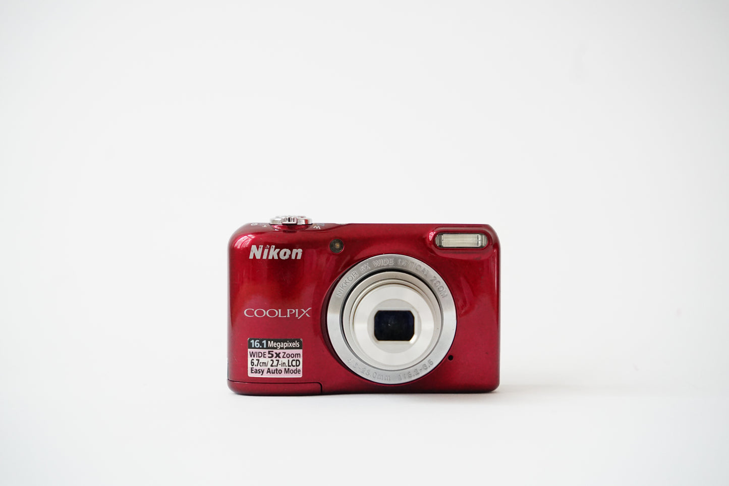 Nikon Coolpix L27 Digital Point and Shoot Camera