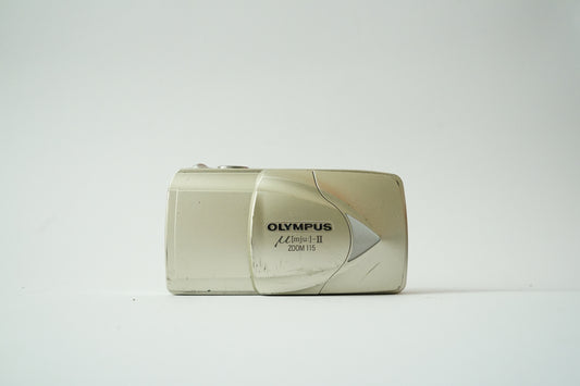 Olympus mju II Zoom 115 35mm Analog Point and Shoot Film Camera