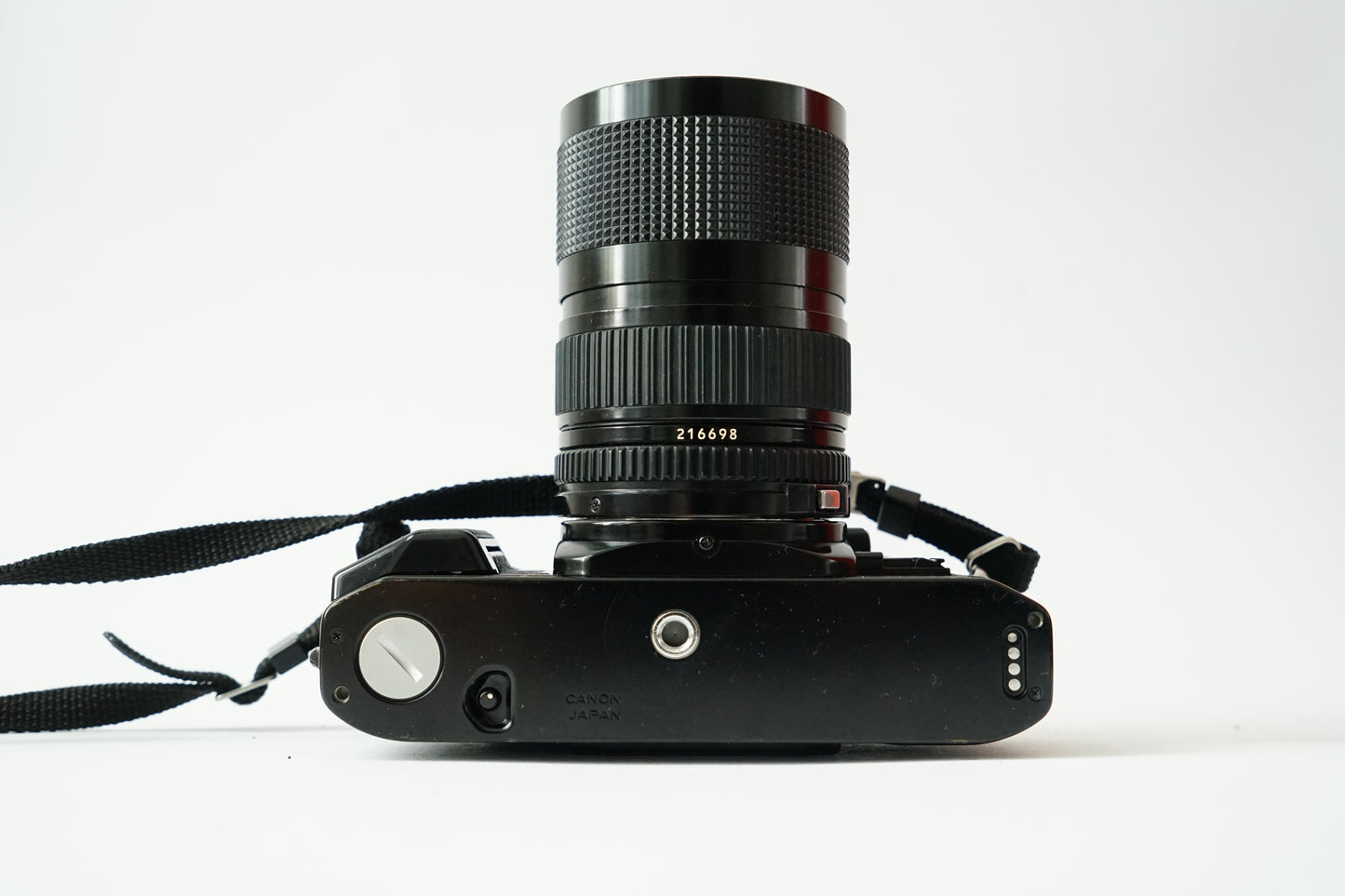 Canon AE-1 Program 35mm Analog SLR Film Camera Full Set