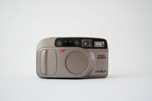 Minolta Riva Zoom 70 35mm Analog Point and Shoot Film Camera