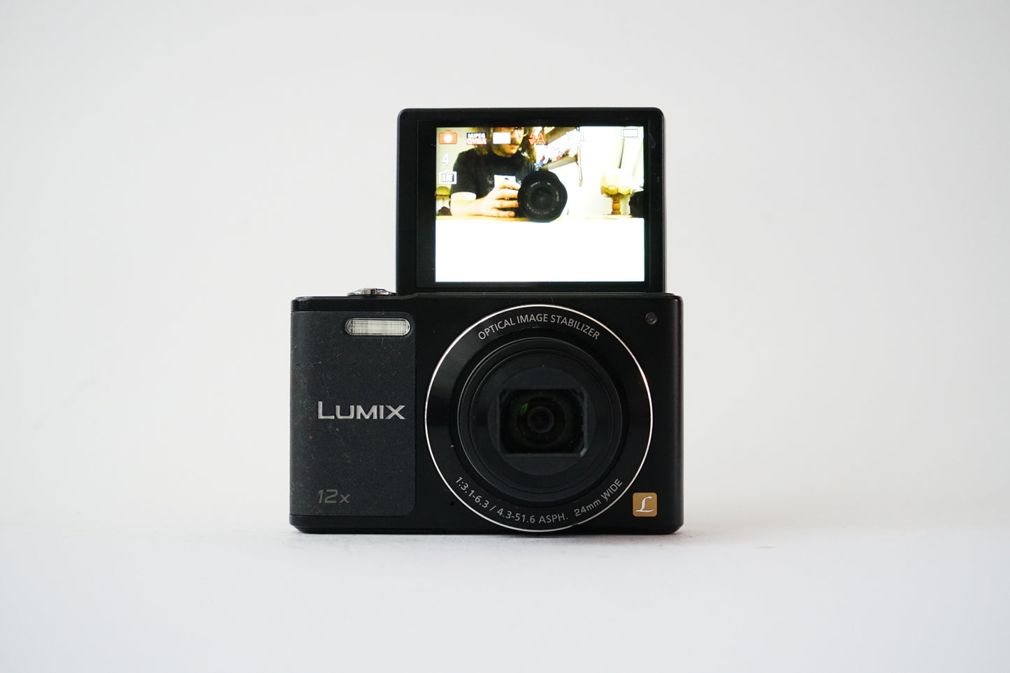 Panasonic Lumix DMC-SZ10 Digital Point and Shoot Camera with Flip-Screen