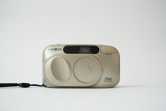 Minolta Riva Zoom 75W 35mm Analog Point and Shoot Film Camera