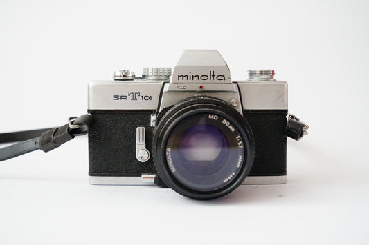 Minolta SRT101 + MD 50mm f/1.7 35mm Analog SLR Film Camera