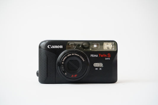 Canon Prima Twin S 35mm Analog Point and Shoot Film Camera