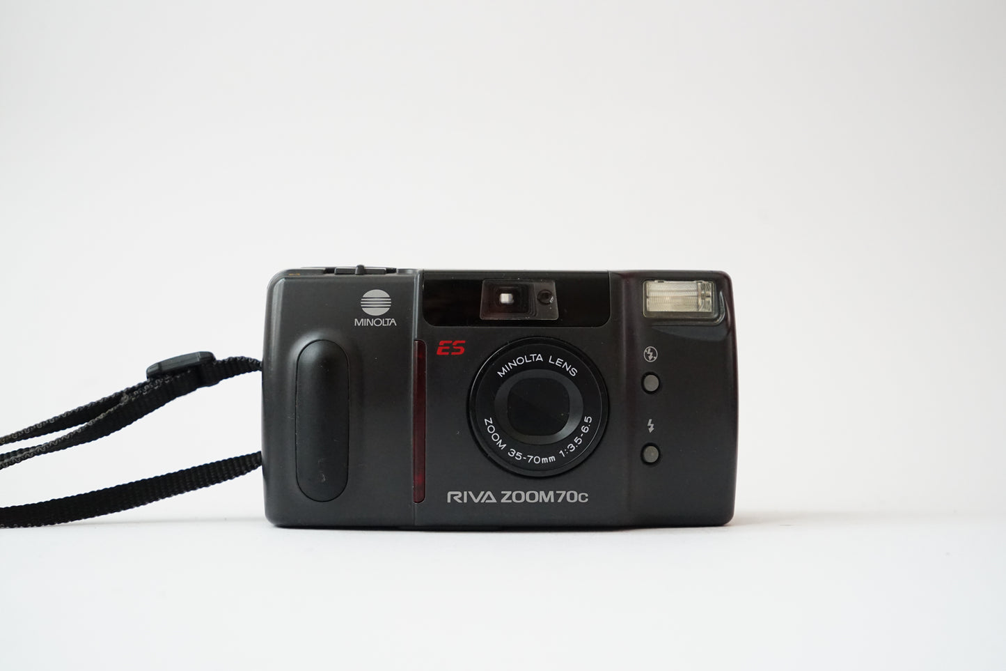 Minolta Riva Zoom 70c 35mm Analog Point and Shoot Film Camera