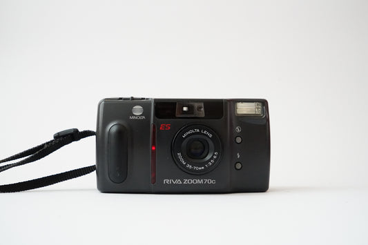 Minolta Riva Zoom 70c 35mm Analog Point and Shoot Film Camera