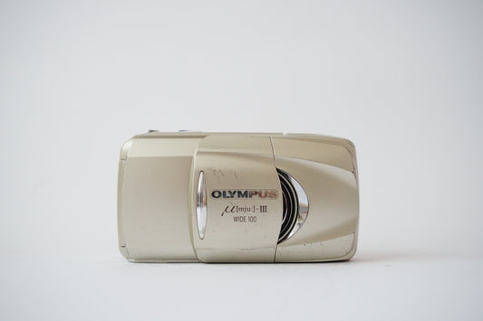 Olympus mju-III Wide 100 35mm Analog Point and Shoot Film Camera